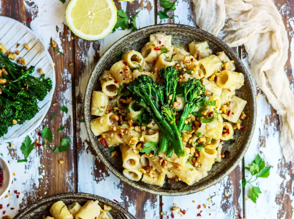Creamy Tuscan Cannellini Bean Pasta with Bimi® Baby Broccoli