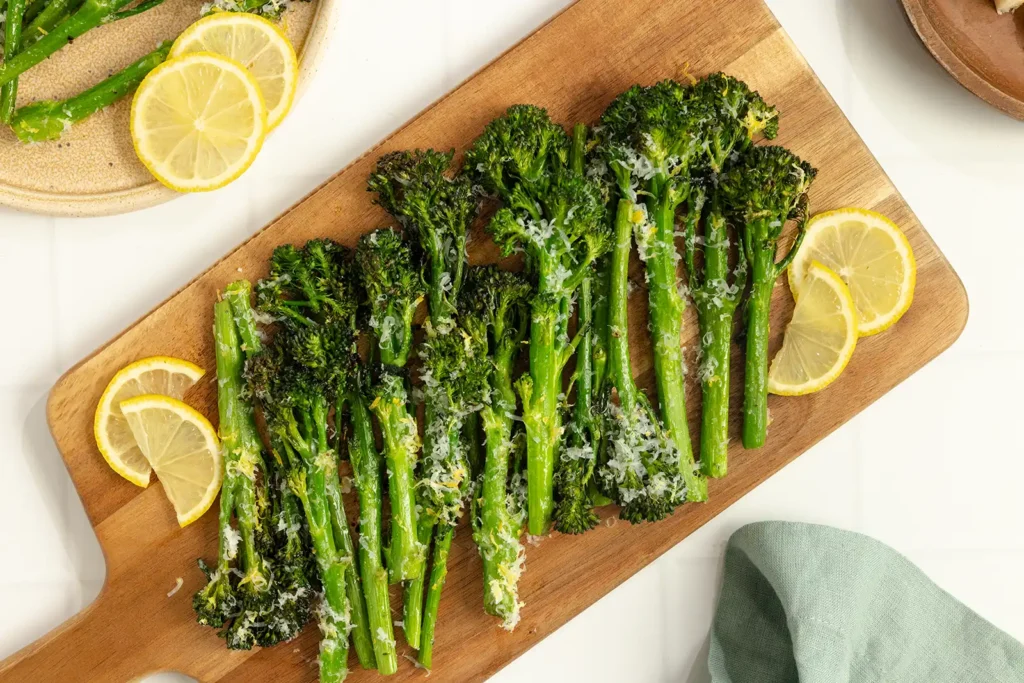 Roasted Bimi® Baby Broccoli with Lemon + Parmesan