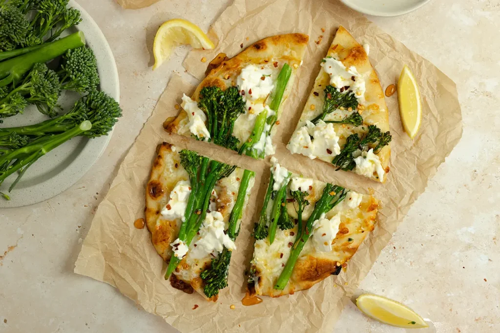 Bimi® Baby Broccoli Naan Pizzas
