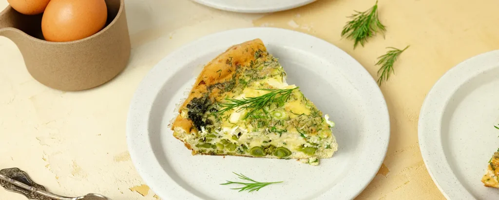 Bimi® Baby Broccoli + Goat Cheese Frittata