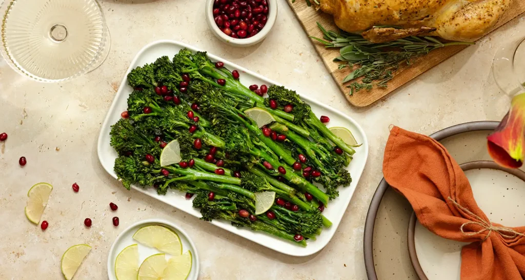 Bébé brocoli Bimi® au gingembre et au citron vert