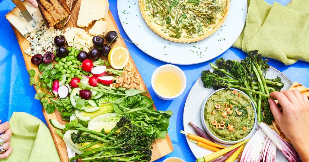 Bimi® Baby Broccoli summer snack spread