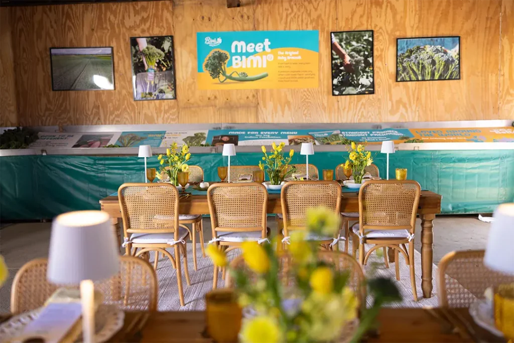 Bimi® Baby Broccoli Exhibit